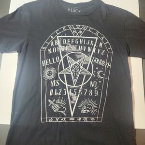 Black Graphic Men's Shirt